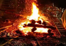 With this ritual, a person forgets everything about his previous birth.