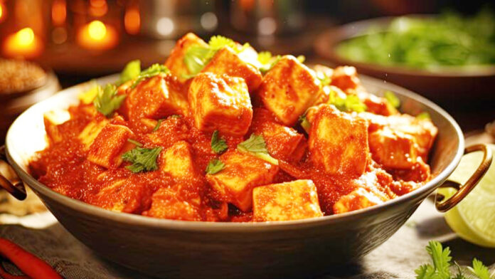 Maharashtra's famous dish spicy paneer kolhapuri