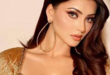 Urvashi Rautela is enjoying the Mumbai rains Urvashi Rautela