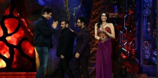 Aamir Khan, Junaid Khan and Khushi Kapoor reached the stage of ‘Bigg Boss 18’ to promote ‘LoveYapa’