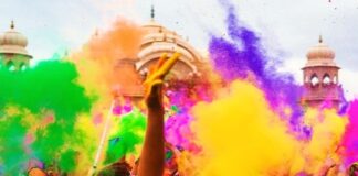 The month of colors, Falgun month has started