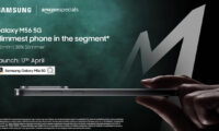 Samsung to Launch Galaxy M56 5G, Segment’s Slimmest Smartphoneon April 17 Samsung will launch Galaxy M56 5G on April 17 – the slimmest smartphone in the segment