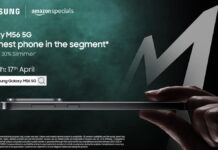 Samsung to Launch Galaxy M56 5G, Segment’s Slimmest Smartphoneon April 17 Samsung will launch Galaxy M56 5G on April 17 – the slimmest smartphone in the segment