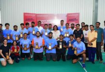 Manipal Hospital Jaipur organizes special badminton tournament