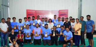 Manipal Hospital Jaipur organizes special badminton tournament
