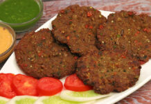 Methi Chapli Kabab