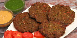 Methi Chapli Kabab