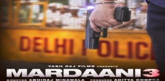 A powerful poster of Mardaani 3 is out on Navratri.