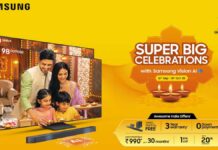Samsung’s ‘Super Big Celebrations’ Brings Mega Festive Offers onBig Screen TVs Powered by Vision AI