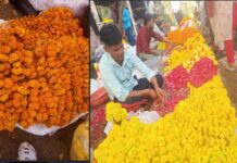 Marigold Blooms with ‘Inflation’ on Diwali: Surge in Flower Prices Due to High Demand